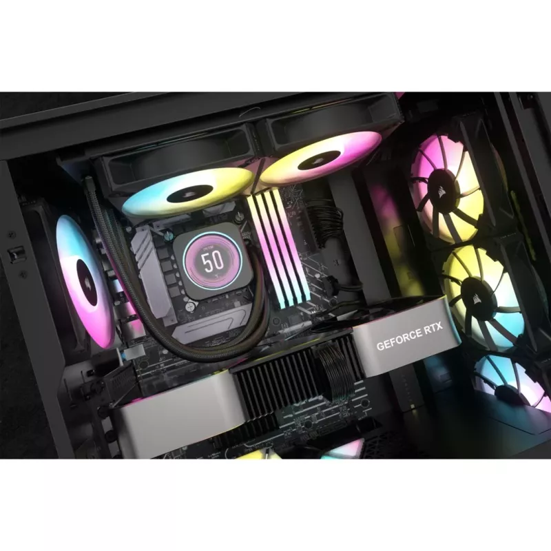 Corsair CW-9060074-WW arvuti jahutussüsteem Protsessor Kõik-ühes vedelikjahutus 12 cm Must 1 tk