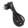 Toitekaabel Kolink KKTP01 — 1,8 m, CEE7/7 pistik C13 haakeseadisele, 250 V 10 A