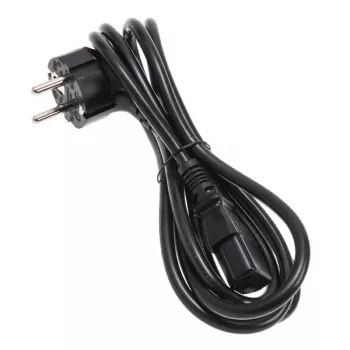 Toitekaabel Kolink KKTP01 — 1,8 m, CEE7/7 pistik C13 haakeseadisele, 250 V 10 A