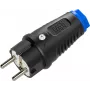 Schutzkontaktstecker Bachmann BM0017342 Rubber CEE7/7 toitepistik