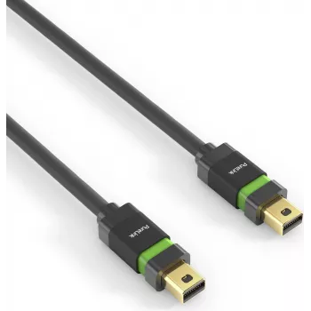 PureLink Ultimate Series ULS2200 - DisplayPort-kaabel - Mini DisplayPort (M) lukustusega Mini DisplayPort (M) lukustusega - DisplayPort 1.2 - 1 m - ümmargune, toetab 4K 60 Hz