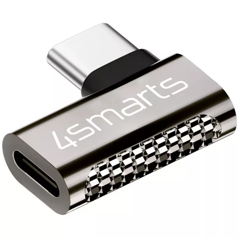 Kaabliühenduse adapter 4smarts 540464 USB-C USB-C-le hõbedane
