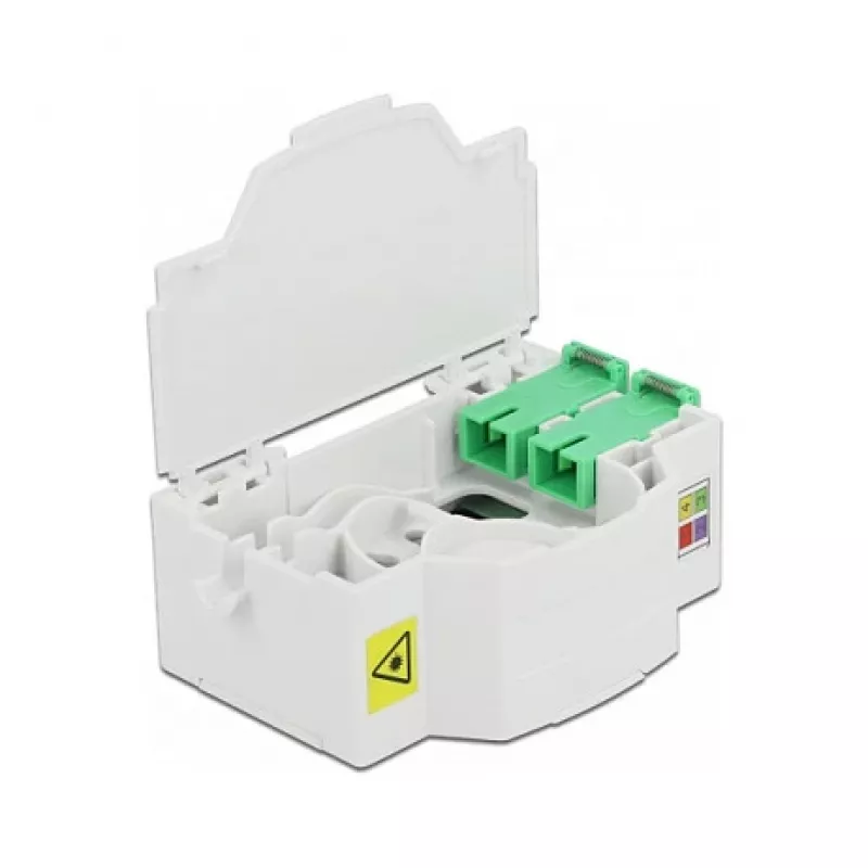 võrk junction box DeLOCK 86543 Valge