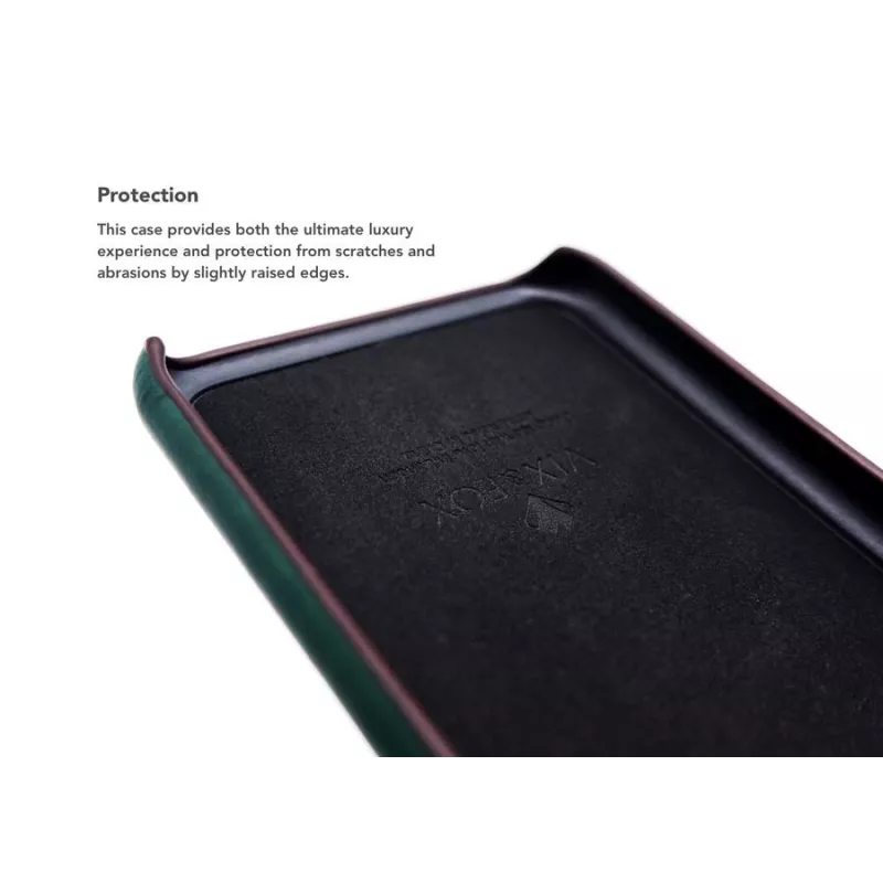 Telefonikaardipesaga tagakest VixFox iPhone X / XS, metsaroheline kaitsev tagakaanega kaardipesa