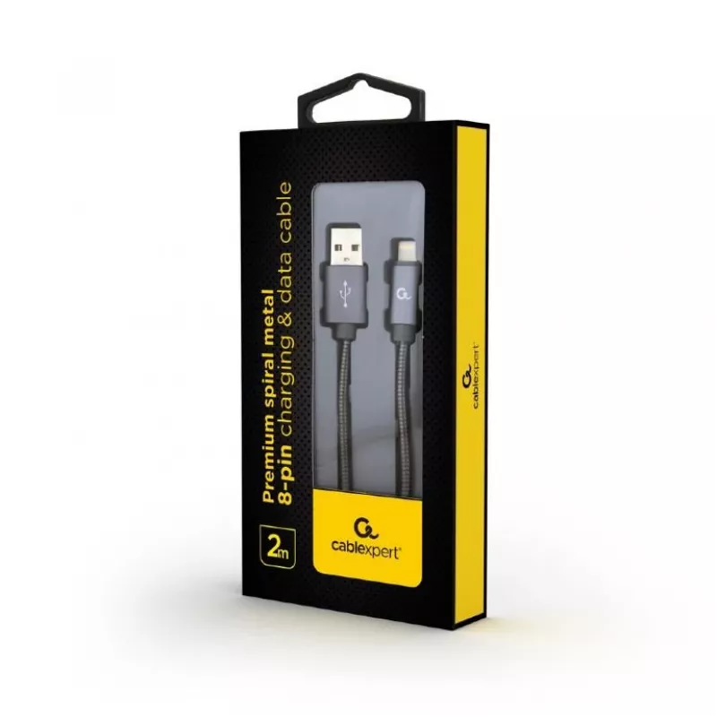 Lightning-kaabel Cablexpert CC-USB2S-AMLM-2M-BG