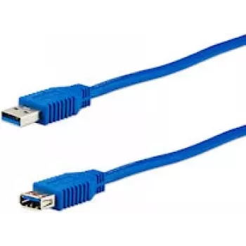 USB-kaabel e+p CC 318/1 USB 3.2 Gen 1 1.5m sinine