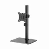 Monitor desk stand GEMBIRD MS-D1ST-03 full motion for 17–32 inch screens, steel, Must, VESA 75x75–100x100, 9 kg