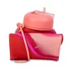 COOLPACK Silikoon veepudel Pump 600 ml Tüdrukutele Roosa