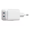 PowerPort III 40W 2xUSB -C Valge