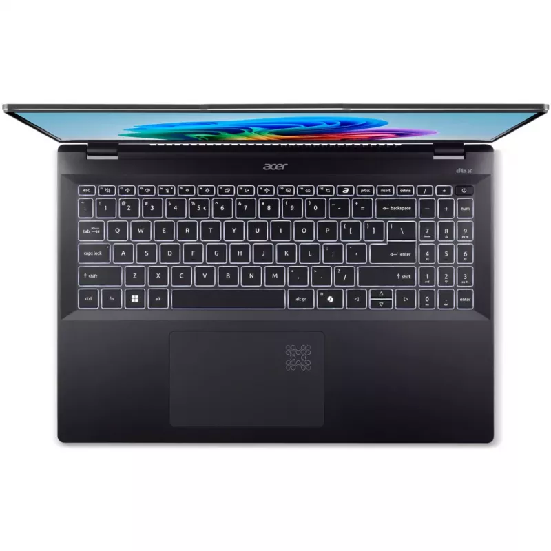 Acer Swift 16 AI SF16-51T - 180°-Scharnierdesign - Intel Core Ultra 7 258V / 2,2 GHz - Evo - Win 11 Home - Intel Arc Graphics 140V - 32 GB muutmälu - 1,024 TB SSD NVMe - 40,6 cm (16) OLED