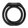 Turvakaabel Xiaomi BHR6751GL tõukerattale, pikkus 1,2 m, läbimõõt 1,2 cm, koodlukk, must