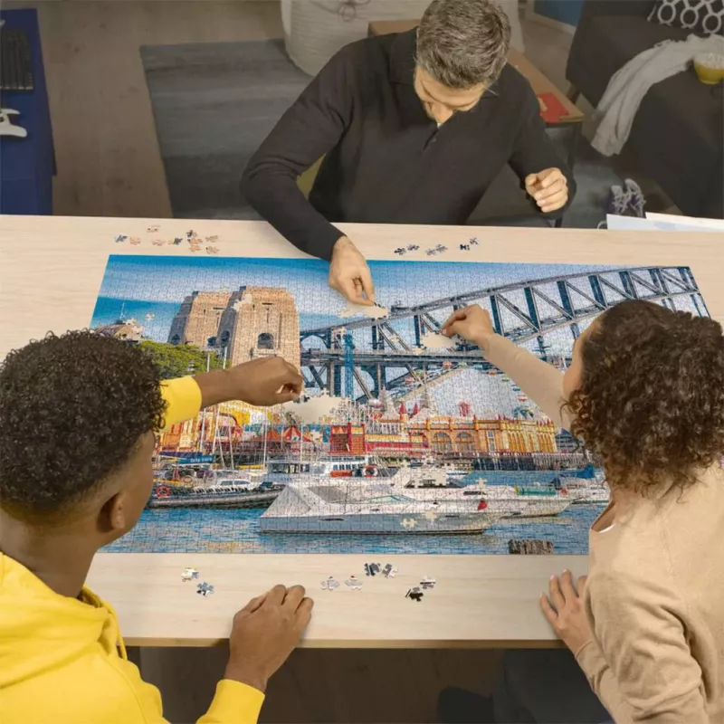 Pusle Ravensburger Secret Sydney 3000 tk – panoraamne linnapilt 3000 tk