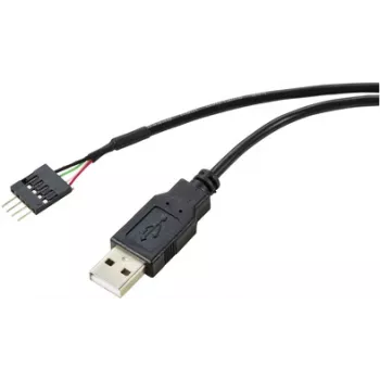 Renkforce RF-5719750 USB-kaabel Must