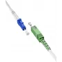 Goobay 59611 fiiberoptiline kaabel 5 m SC/APC LC/UPC FTTH OS2 valge (59611)