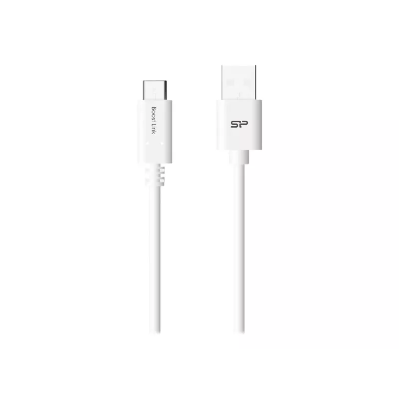 USB-kaabel Silicon Power Boost Link PVC LK10AC 1m USB A USB C valge