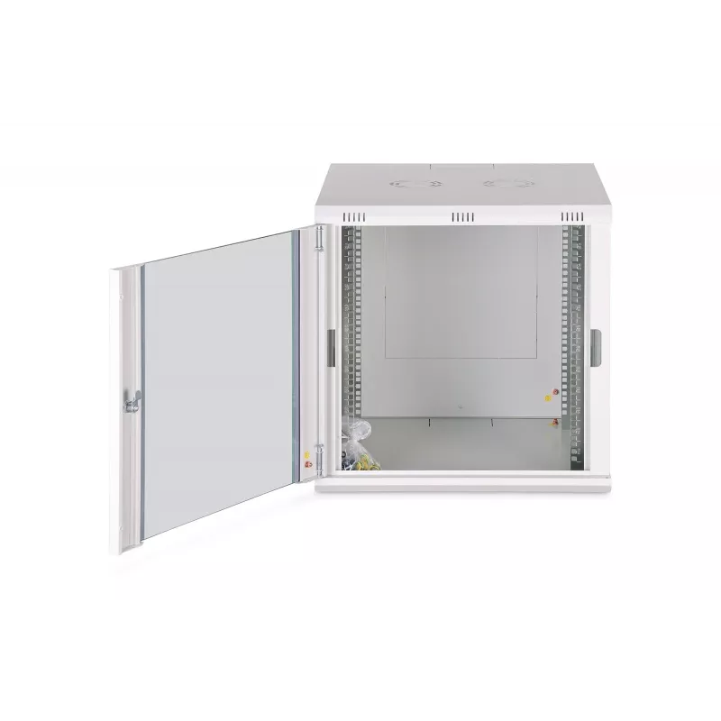 Seinale paigaldatav korpus DIGITUS Dynamic-N 12U 600x600 mm IP20, võtmelukk, kaabeldushaldus, monteerimata