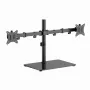 Monitorilaua kinnitus Gembird MS-D2ST-01 kahele ekraanile, kuni 32 tolli, VESA 75x75–100x100, max koormus 18 kg, must