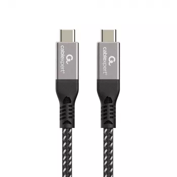 USB-C kuni USB-C kaabel GEMBIRD CCBP-USB4-CMCM240 1,5 m, USB4 Gen 3x2, 40 Gbit/s, 240 W, must