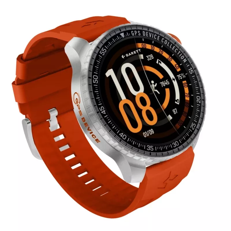 Nutikell Garett Compass GPS hõbedane — Garett Compass GPS srebrny