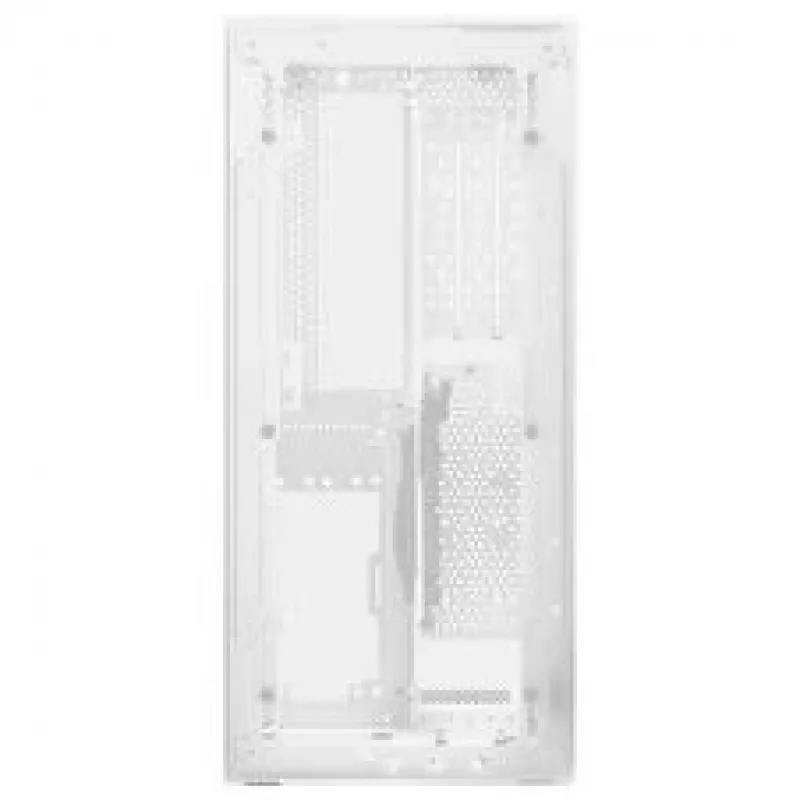 Mini-ATX PC korpus ssupd Meshroom S V2, valge, võrkpaneelid, toetab ATX emaplaati ja PCIe 5.0