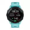 Garmin Forerunner 265 3,3 cm (1,3) AMOLED 46 mm Digitaalne 416 x 416 pikslit Puuteekraan Must, Sinine Wi-Fi GPS (satelliit)