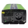 Autoinverter Qoltec Monolith 1200 W roheline 12 V
