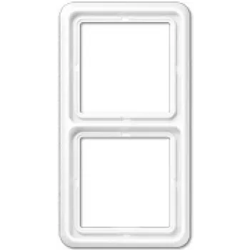 Seinapesa kateplaat JUNG CD 582 WW Valge, Duroplast, kruvivaba, 81×152 mm