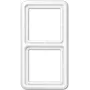 Seinapesa kateplaat JUNG CD 582 WW Valge, Duroplast, kruvivaba, 81×152 mm