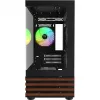 PC Micro Tower Thermaltake View 170 WS ARGB — Mikrokorpus, must, toetab PS2 toiteplokki, 2x 120 mm külje- + 1x 120 mm tagaventilaator, 2,5/3,5-tolline HDD