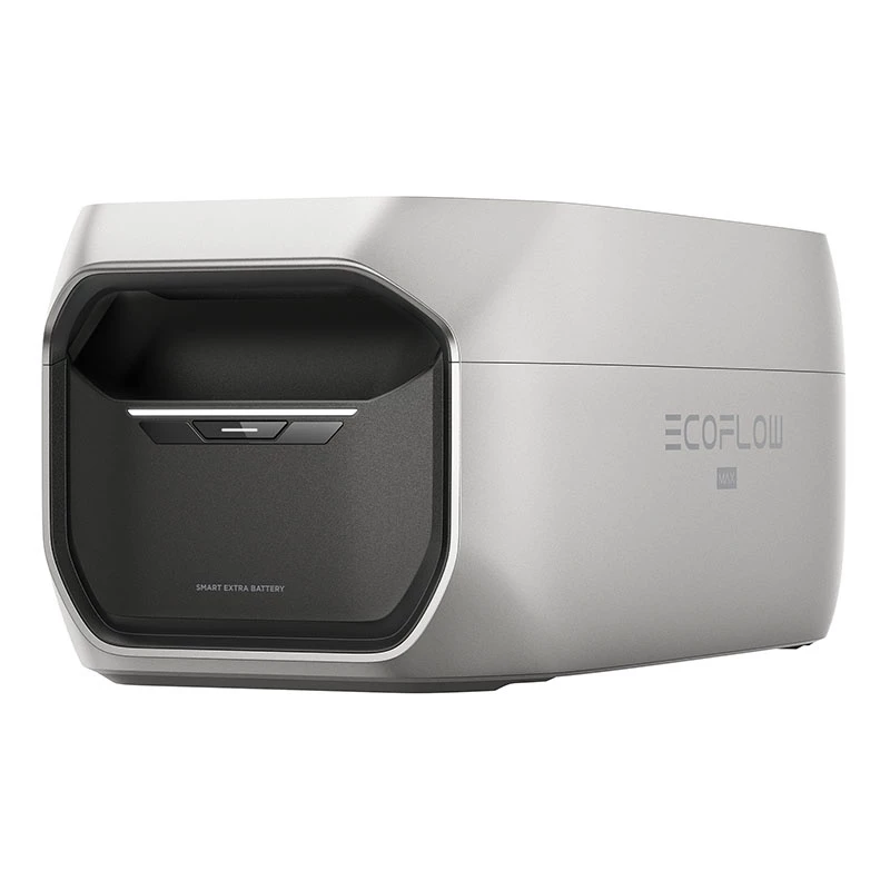Aku EcoFlow DELTA 3 Max Plus kaasaskantavale elektrijaamale — LiFePO4 2 048 Wh, must