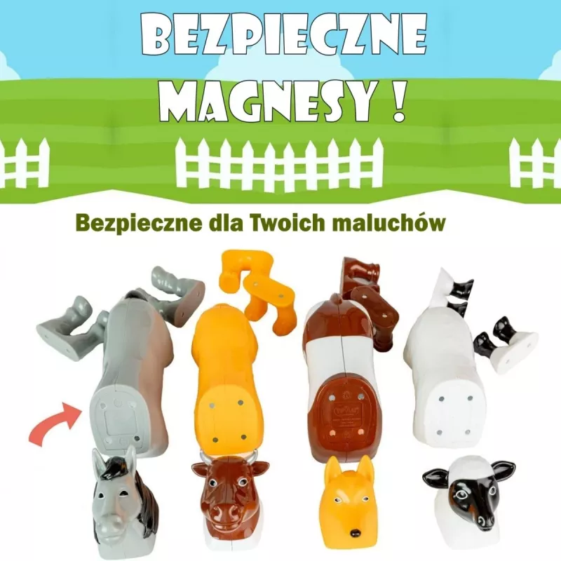 Malblo Magnetilised Farmiloomade Komplekt