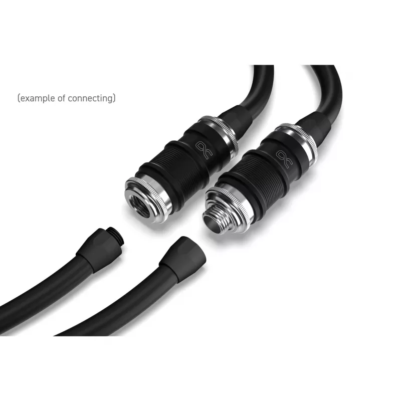 Kiirliitmik Alphacool ES BLH1A Push-in Female AG Chrome Must Matte