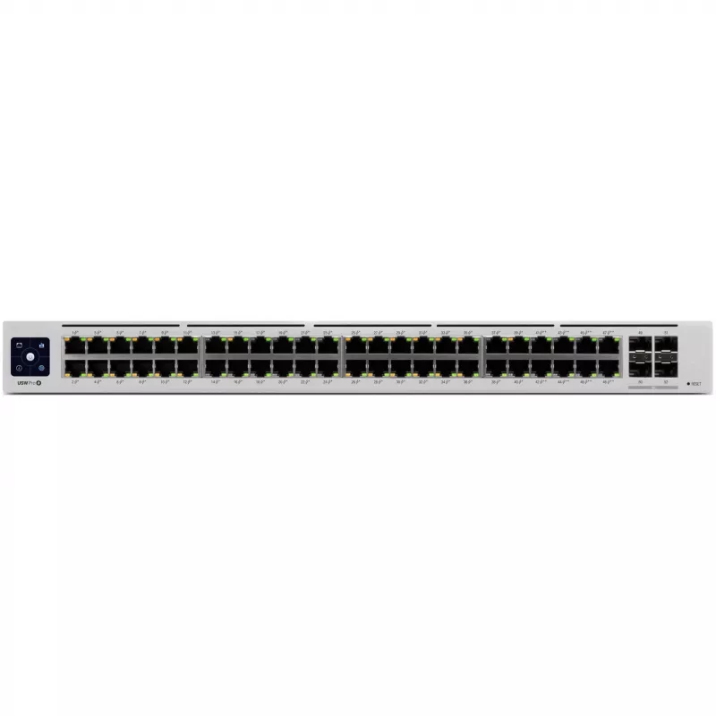 Ubiquiti UniFi USW-PRO-48 võrgulüliti, hallatav L2/L3 Gigabit Ethernet (10/100/1000) 1U, hõbedane