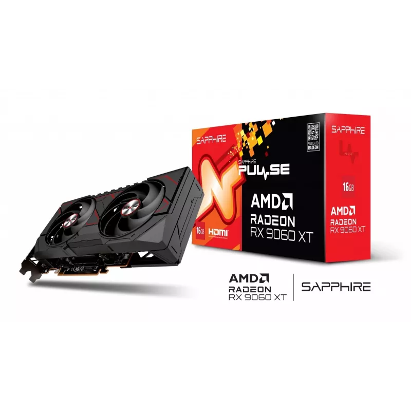SAPPHIRE PULSE Radeon RX 9060 XT 16GB graafikakaart