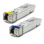 SFP WDM moodulipaar Extralink 1,25G 1310/1550nm single‑mode 3km LC DOM