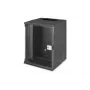 Seinale kinnitatav rack Digitus DN-49103 9U IP20 60 kg must