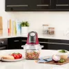 Russell Hobbs 27130-56 elektriline köögikombain 0,5 L 200 W must, punane, läbipaistev