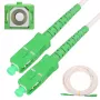 Edastuskaabel Extralink SC/APC–SC/APC Singlemode G.657.A2 3 mm Simplex LSOH 10 m, valge