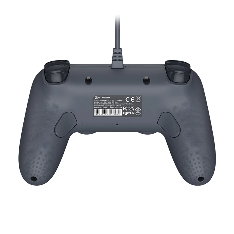 Juhtmega GameSir T3 GY mängukontroller — ergonoomiline disain, ühildub PC-ga
