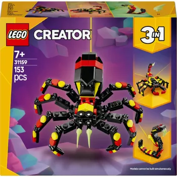 LEGO Creator 3-in-1 ehitatav ämblikumudel 31159 — 153 osa, vanus 7+, 110×150×50 mm