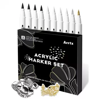 Akrüülmarkerid Arrtx LC303601 komplekt 10 tk, 4 värvi