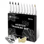 Akrüülmarkerid Arrtx LC303601 komplekt 10 tk, 4 värvi
