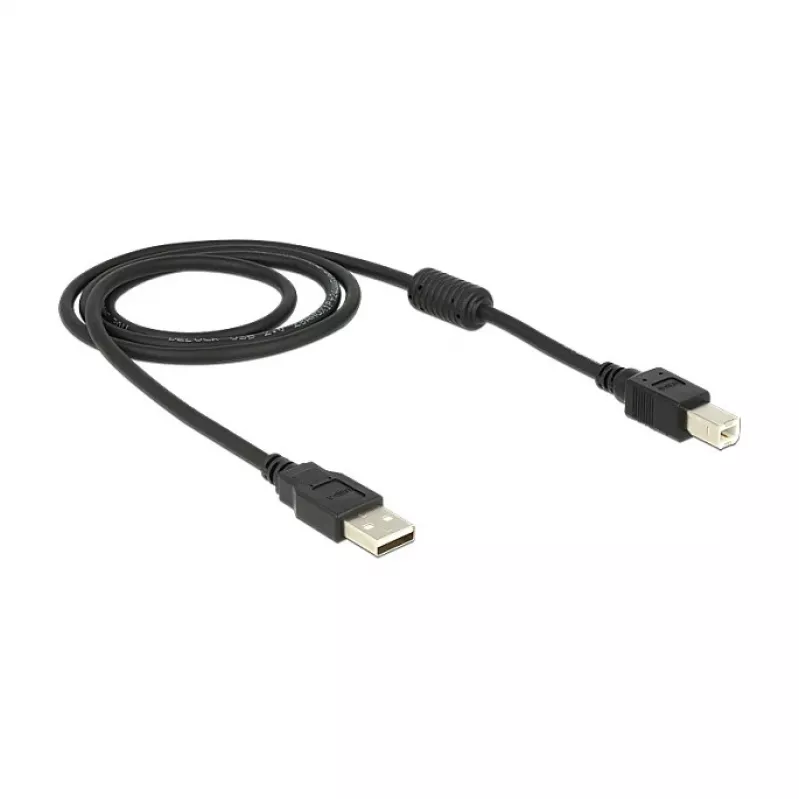 USB-kaabel DeLOCK 83566 USB 2.0 1m USB A USB B Must