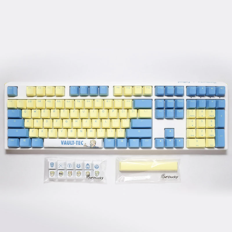 Ducky x Fallout Vault-Tec Limited Edition One 3 Gaming klaviatuur + hiirpad - MX-Silent-Red (US)