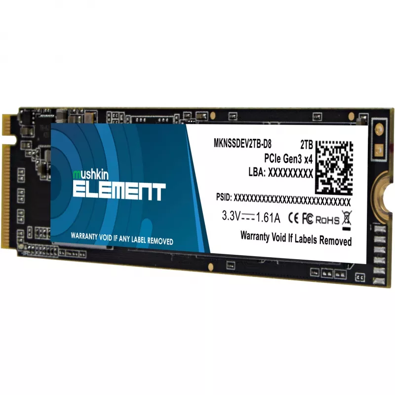 Mushkin ELEMENT - SSD - 2 TB - sisemine - M.2 2280 - PCIe 3.0 x4 (NVMe)
