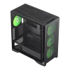 Gamemax korpus | LEADER 2 BK | Must | E-ATX | Toiteplokk pole kaasas