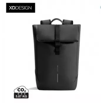 XD Design Urban Water-Resistant Flap-Top Backpack - Cream/Must