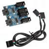 USB 2.0 jaotur Akasa AK-CBUB64-30BK 1–4 pordiga USB 2.0