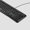 Logitech Desktop MK120 Combo, Must, Juhtmega, Šveitsi, 920-002504
