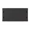 Seinale paigaldatav rack-kapp LANBERG WF03-5304-10B 19 tolli 4U must, klaasuks
